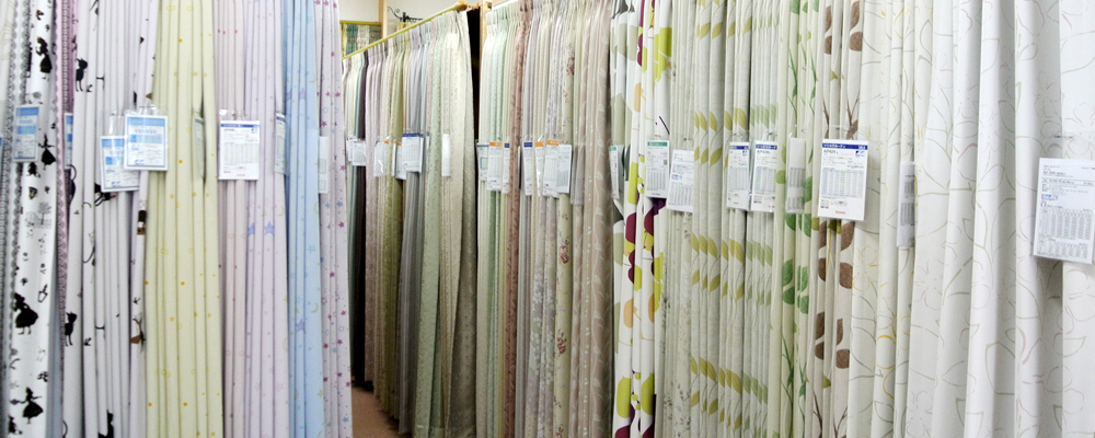 カーテン小売販売